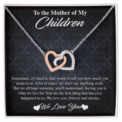 To the Mother of My Children